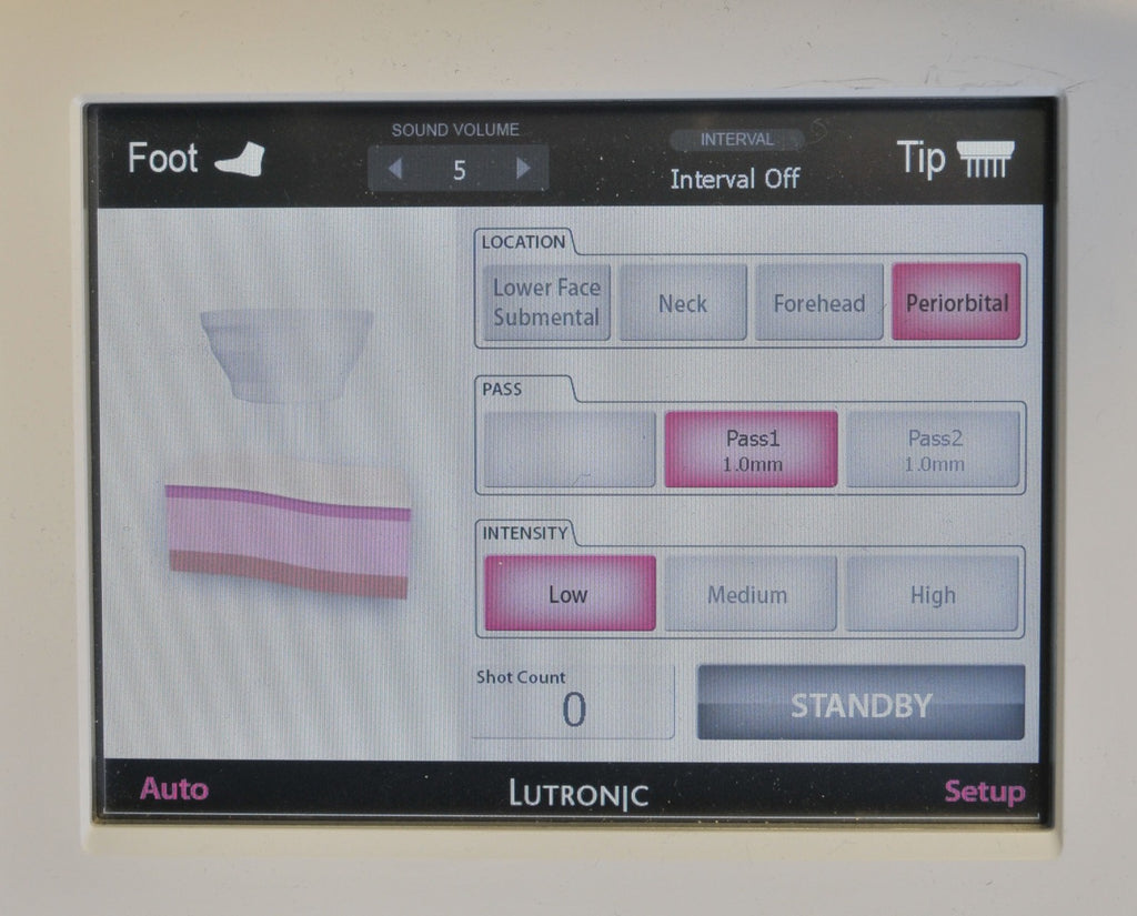 2018 Lutronic Infini Radiofrequency Fractional Microneedle Skin Rejuvenation RF