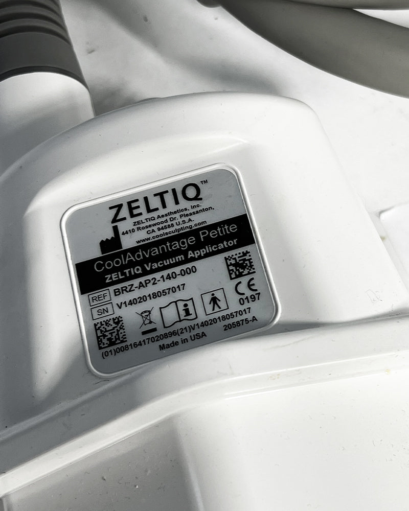 2018 Zeltiq CoolSculpting CoolAdvantage Body Contour Plus Petite Mini Applicator