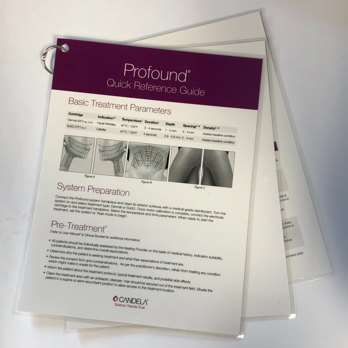 2019 Syneron Candela Profound Quick Reference Guide
