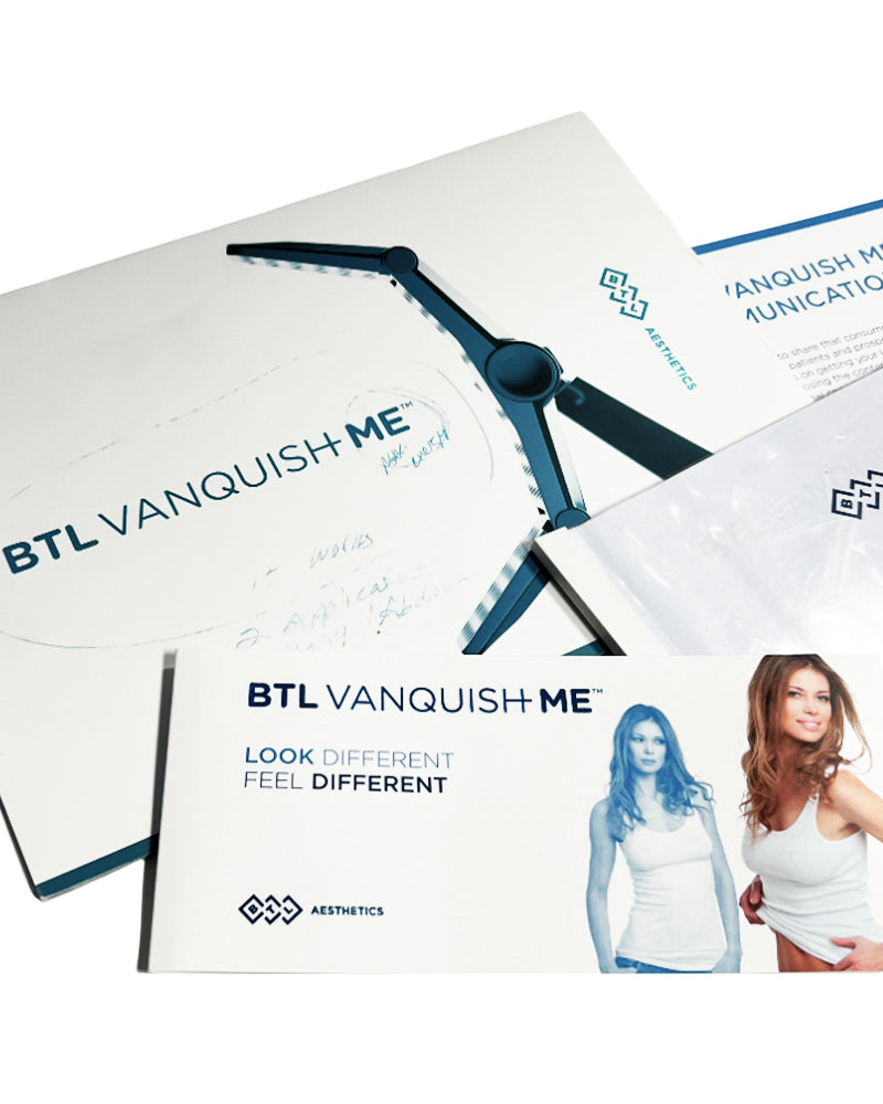 2019 BTL Vanquish ME RF Body Tightening User Booklet Pamphlet 713-77VQMENUS101