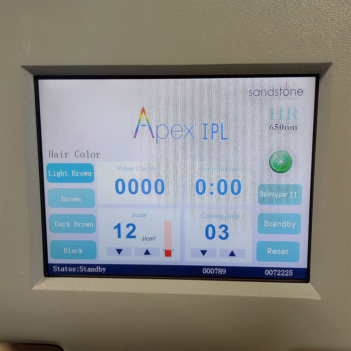 2012 Ellman SandStone Apex IPL System with HR AR VR Handpieces