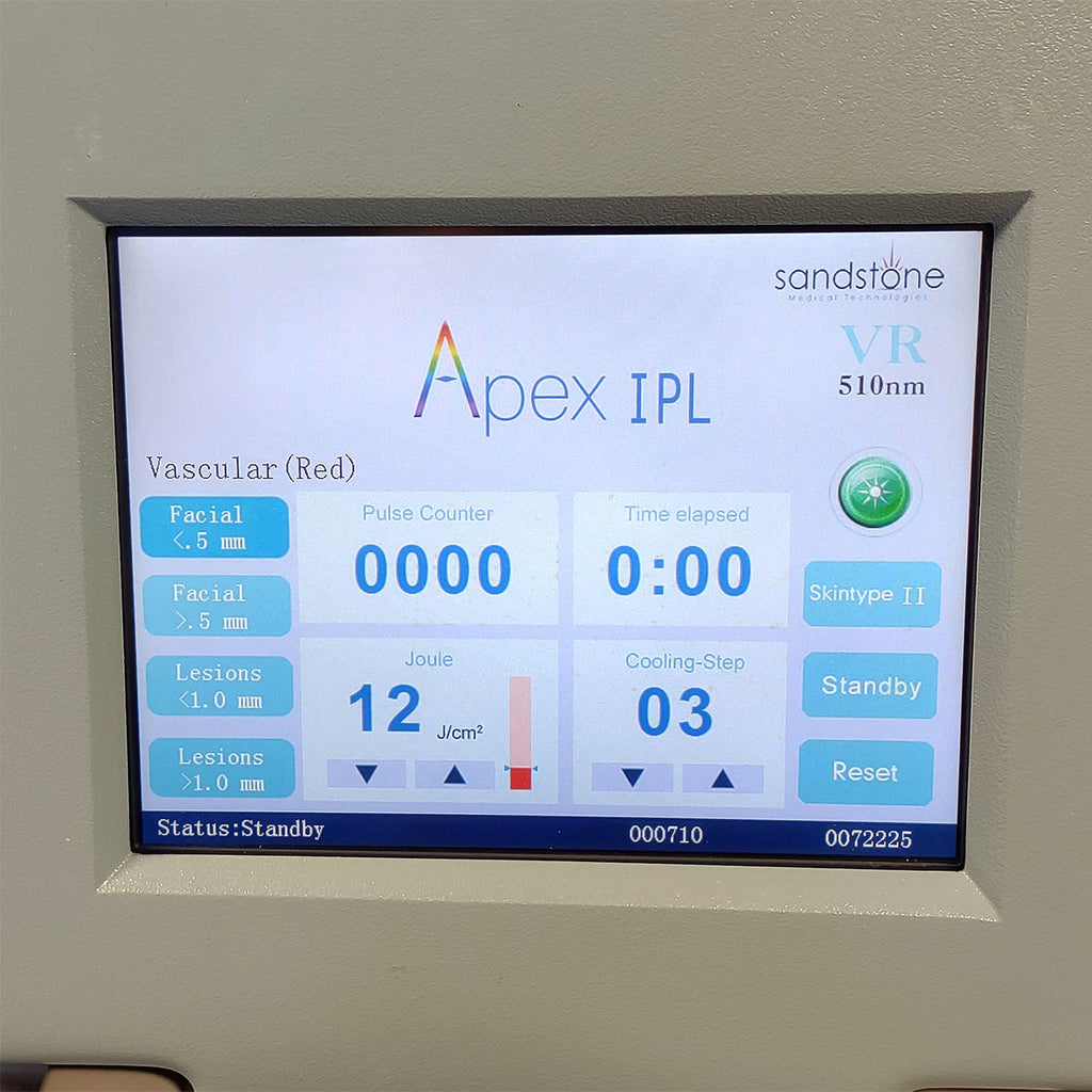 2012 Ellman SandStone Apex IPL System with HR AR VR Handpieces