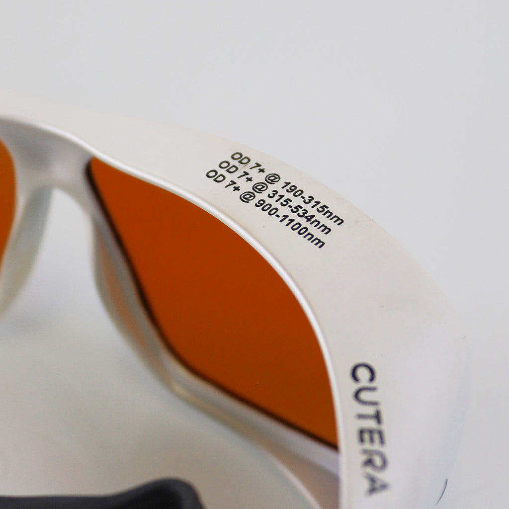 Cutera Excel V Laser Operator Eyewear 2 Wavelength Safety Glasses NdYAG 1064 532