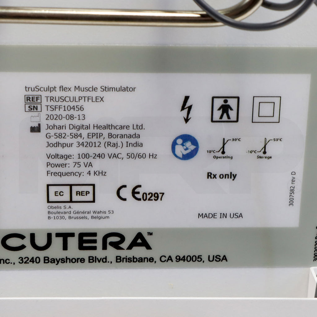 2020 Cutera TruSculpt Flex Muscle Stimulator Firming Toning System