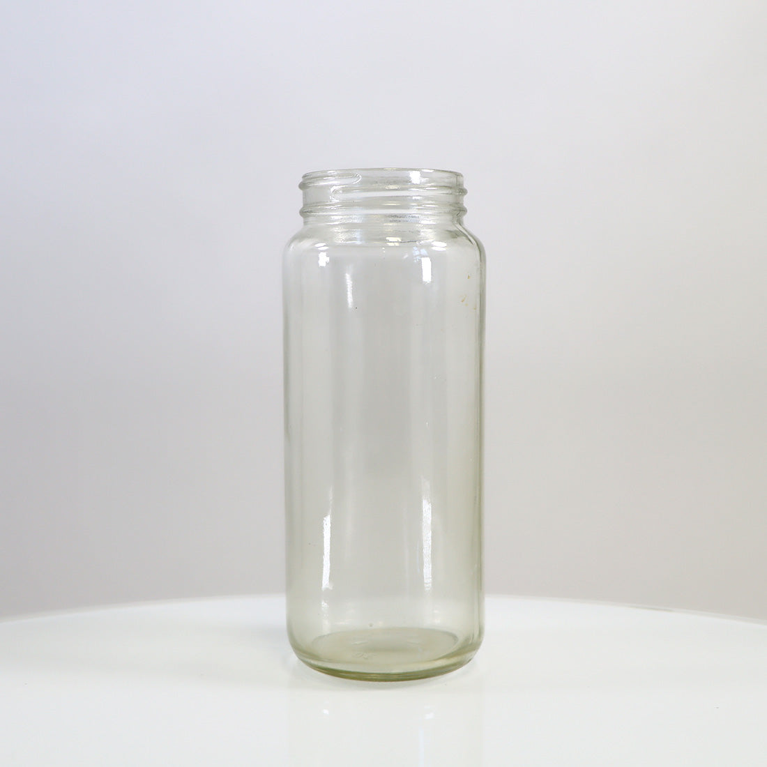 Envy Medical SILKPEEL Clear Glass Waste Jar 400ml Dermalinfusion 2" x 6"