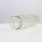 Envy Medical SILKPEEL Clear Glass Waste Jar 400ml Dermalinfusion 2" x 6"