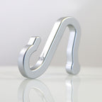 Lutronic Infini RF Handpiece S Shape Storage Hook Silver Handle Holder Hanger