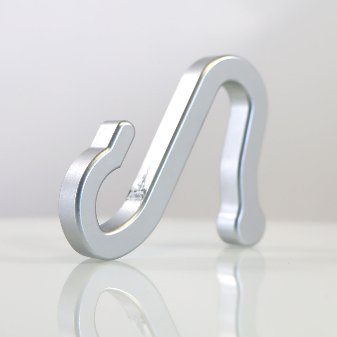 Lutronic Infini RF Handpiece S Shape Storage Hook Silver Handle Holder Hanger