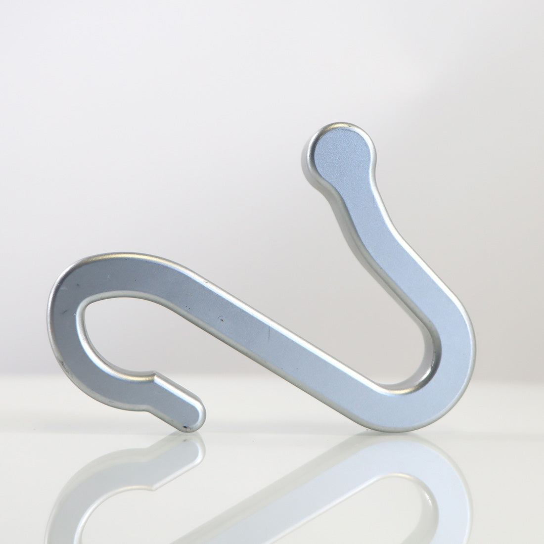 Lutronic Infini RF Handpiece S Shape Storage Hook Silver Handle Holder Hanger