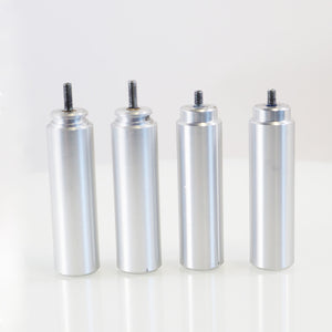 Zimmer Cryo6 Chiller Glass Top Metal Silver Spacers Kit (Set of 4) PARTS Cryo 6