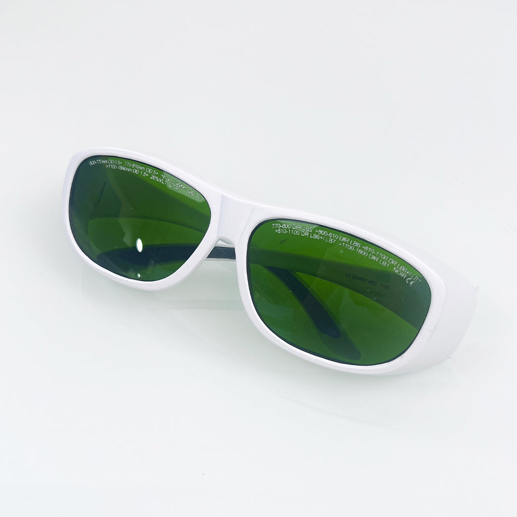 Cutera Xeo Laser IPL Operator Eyewear Safety Glasses Chartreuse Tint NdYAG 1064