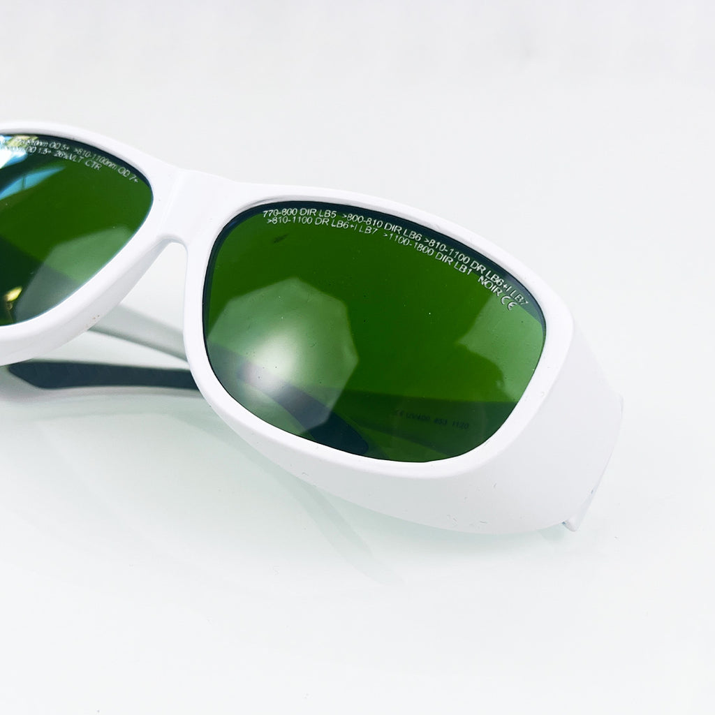 Cutera Xeo Laser IPL Operator Eyewear Safety Glasses Chartreuse Tint NdYAG 1064