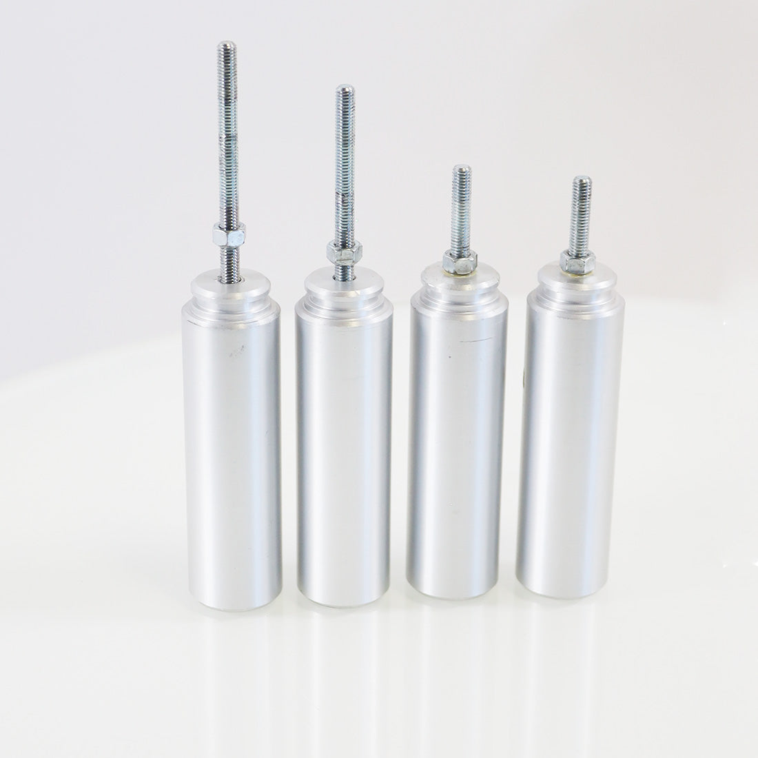 Zimmer Cryo 6 Chiller Glass Top Legs - Metal Silver Spacers (Set/4) PARTS