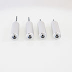 Zimmer Cryo 6 Chiller Glass Top Legs - Metal Silver Spacers (Set/4) PARTS