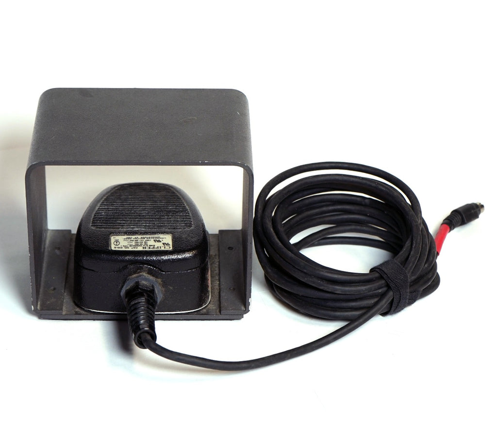 Aesthetic Laser 8-Pin Footswitch Pedal Clipper Linemaster 635-S Gray Metal
