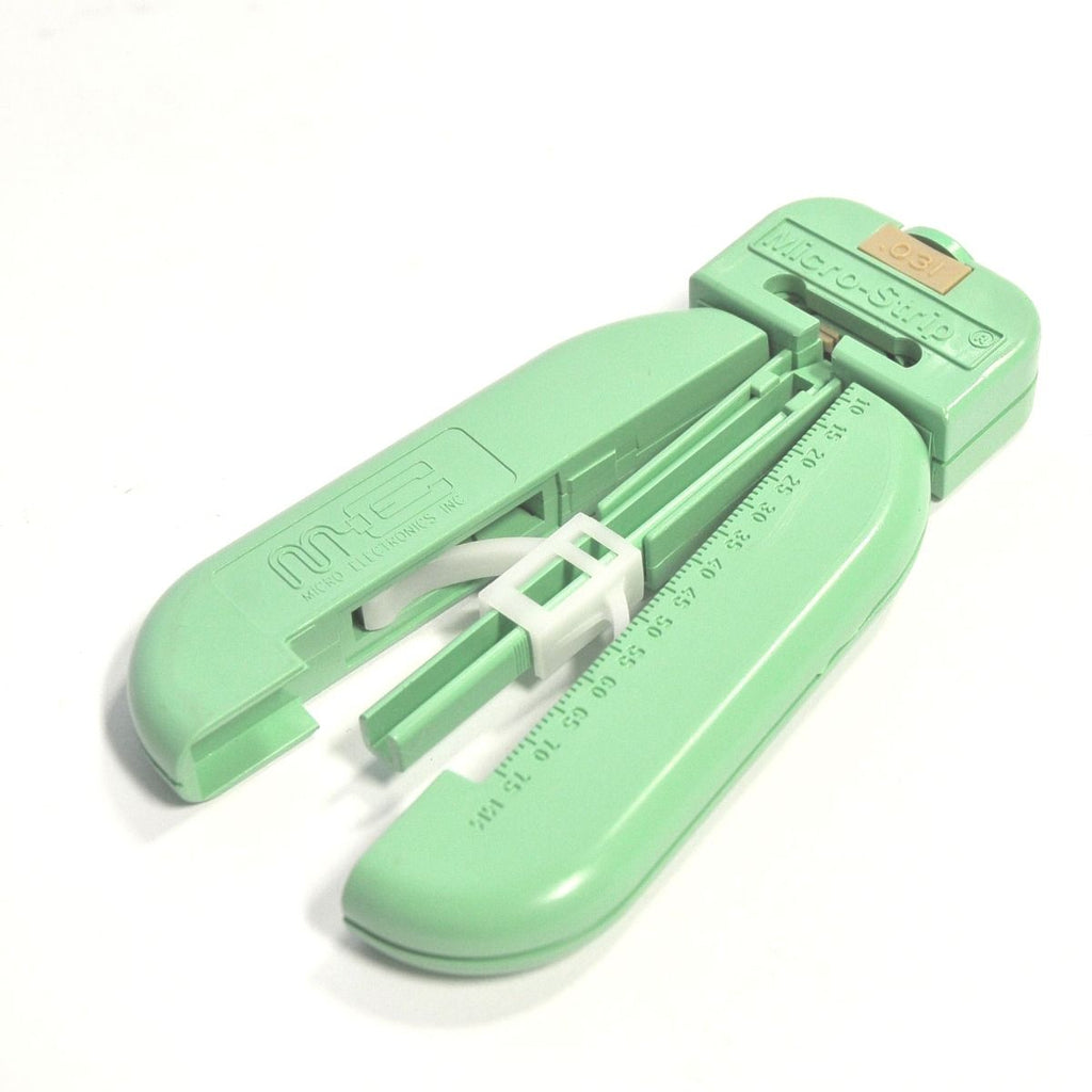 Micro-Strip Fiber Optic A.W.G. 10-75mm Fine Wire Precision Green Stripper .03:1
