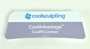 Zeltiq CoolSculpting CoolAdvantage CoolFit Contour Template Card Trace 204087-B