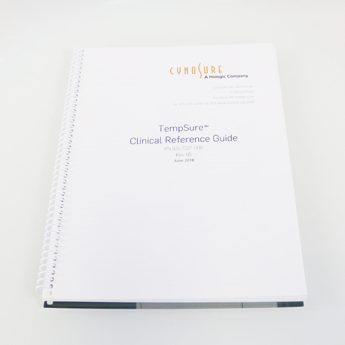 2018 Cynosure TempSure Envi Clinical Reference Guide 921-7027-000 REV 5