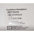 2019 Cutera Excel V+ ExcelV Nd:YAG CoolView Laser Cool View Handpiece 7002209 AS-IS