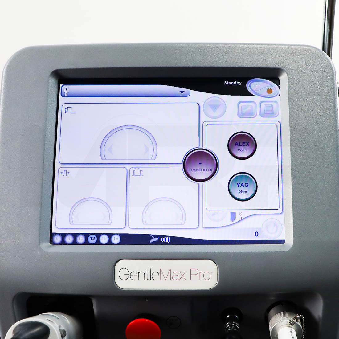 2021 Candela GentleMax Pro System Screen
