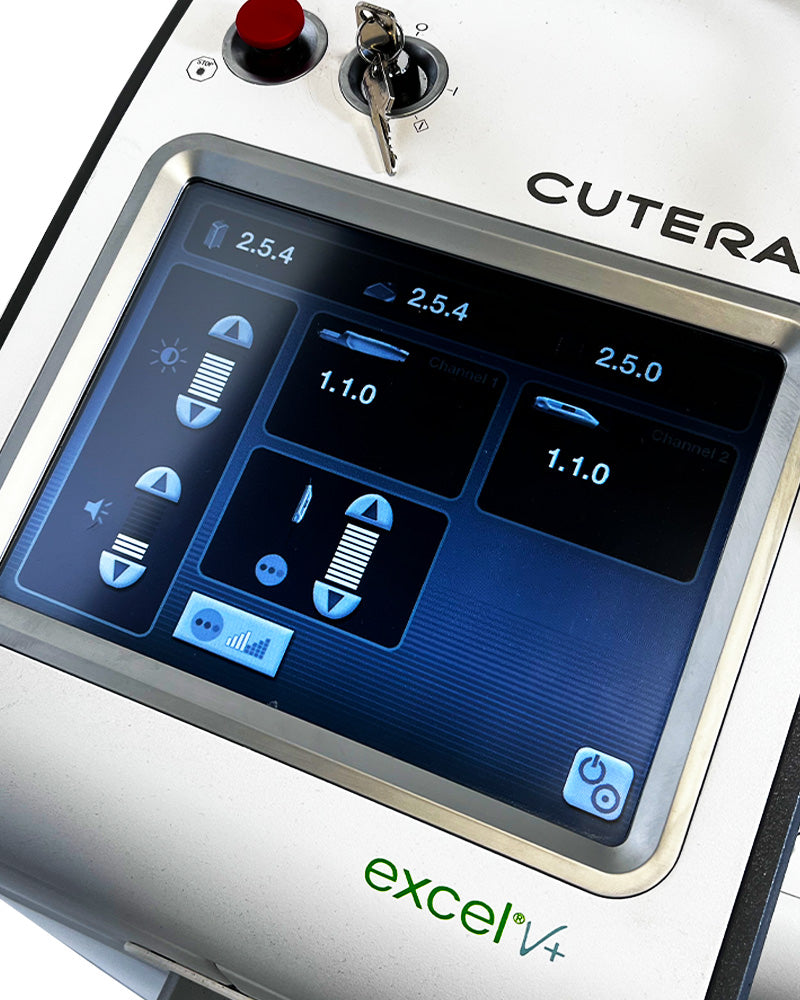 2021 Cutera Excel V+ XLV Laser 532nm 1064nm Nd: YAG Vascular Dermastat System