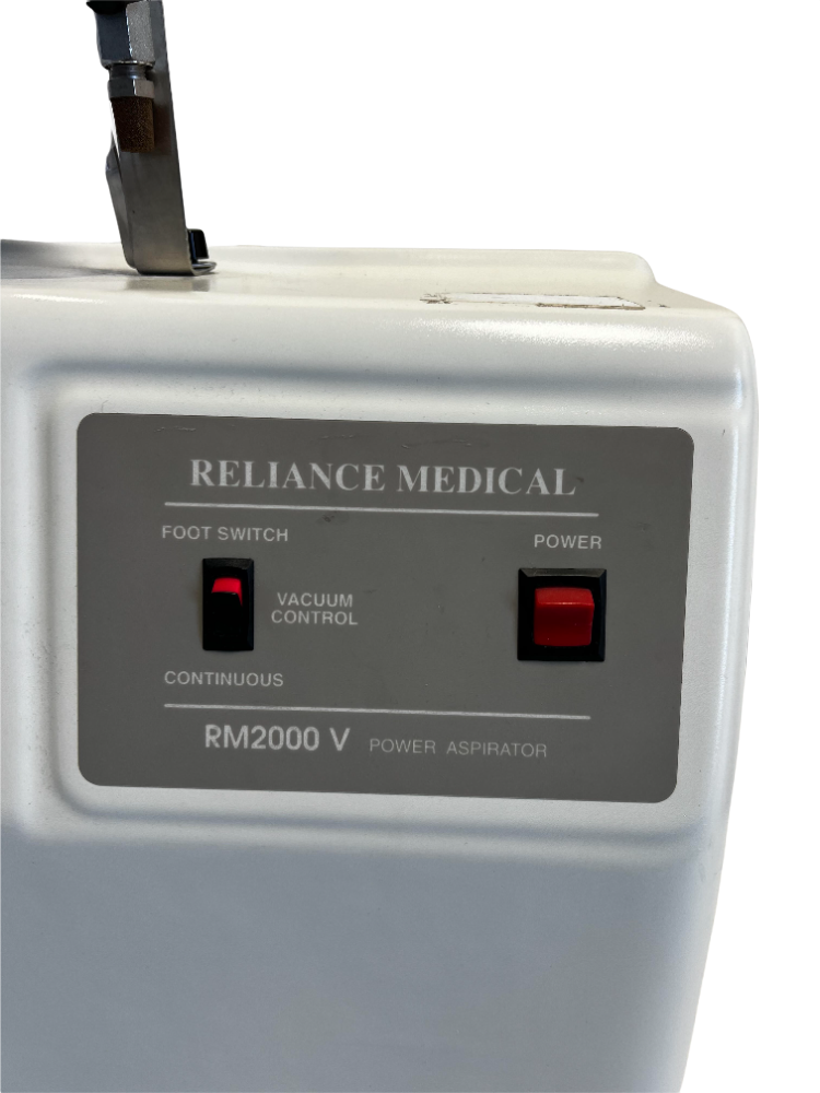 Reliance Medical RM2000V Power Medical Aspirator RM2000 V PARTS UNIT