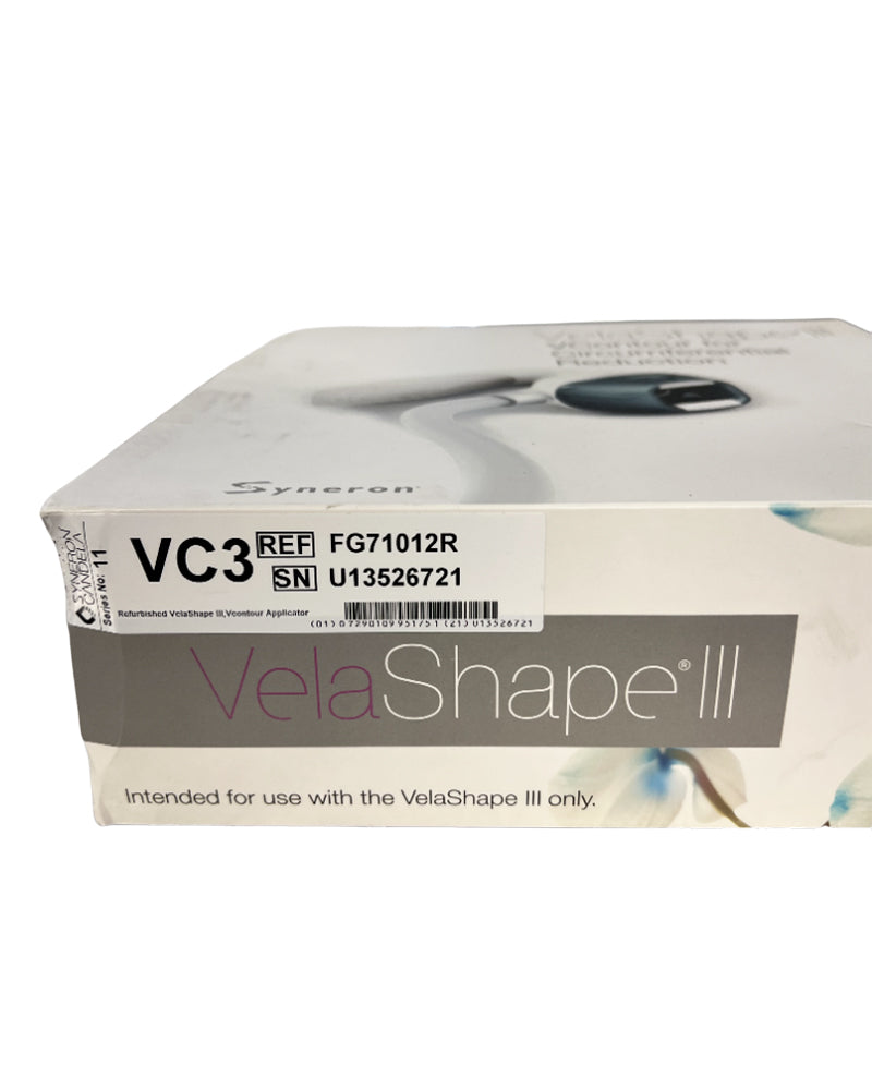 Syneron Candela VelaShape III Small Handpiece VContour RadioFrequency Applicator