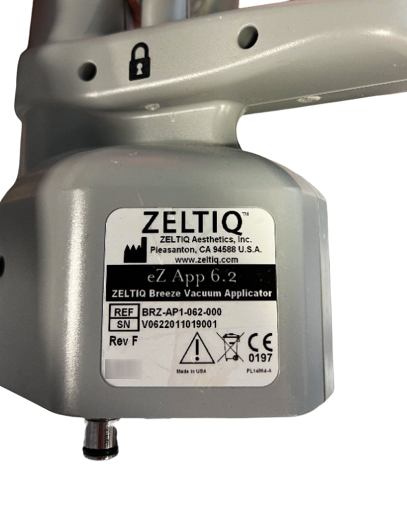 Zeltiq CoolSculpting EZ APP 6.2 Breeze Vacuum Applicator BRZ-AP1-062-000