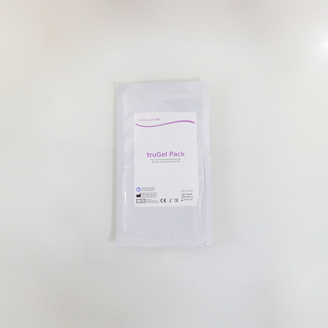 Cutera truSculpt fleX truGel Pack Gel Body Sculpt BodySculpt truBody 4x Pcs