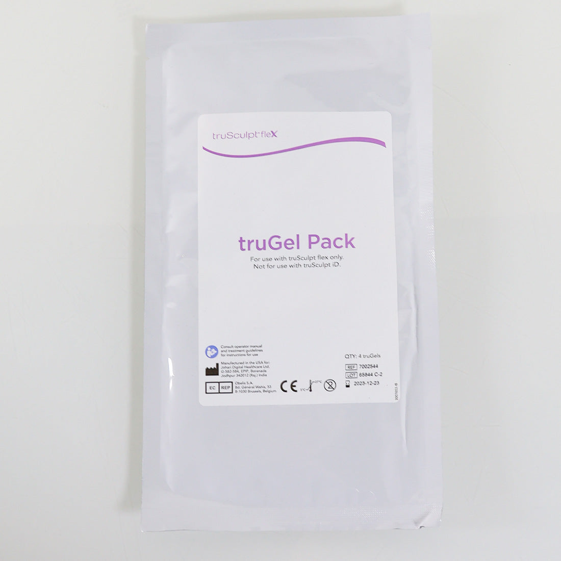 Cutera truSculpt fleX truGel Pack Gel Body Sculpt BodySculpt truBody 12x Pcs