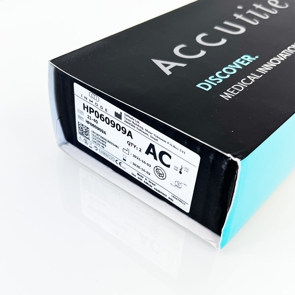 InMODE AccuTite Aviva Dual Sensor Applicator Handpiece Two (2) Pack HP HP060909A