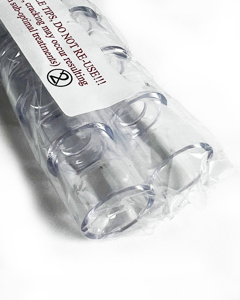 Envy Medical SilkPeel Clear 6mm Disposable Standard Handpiece Caps (12 Pack)