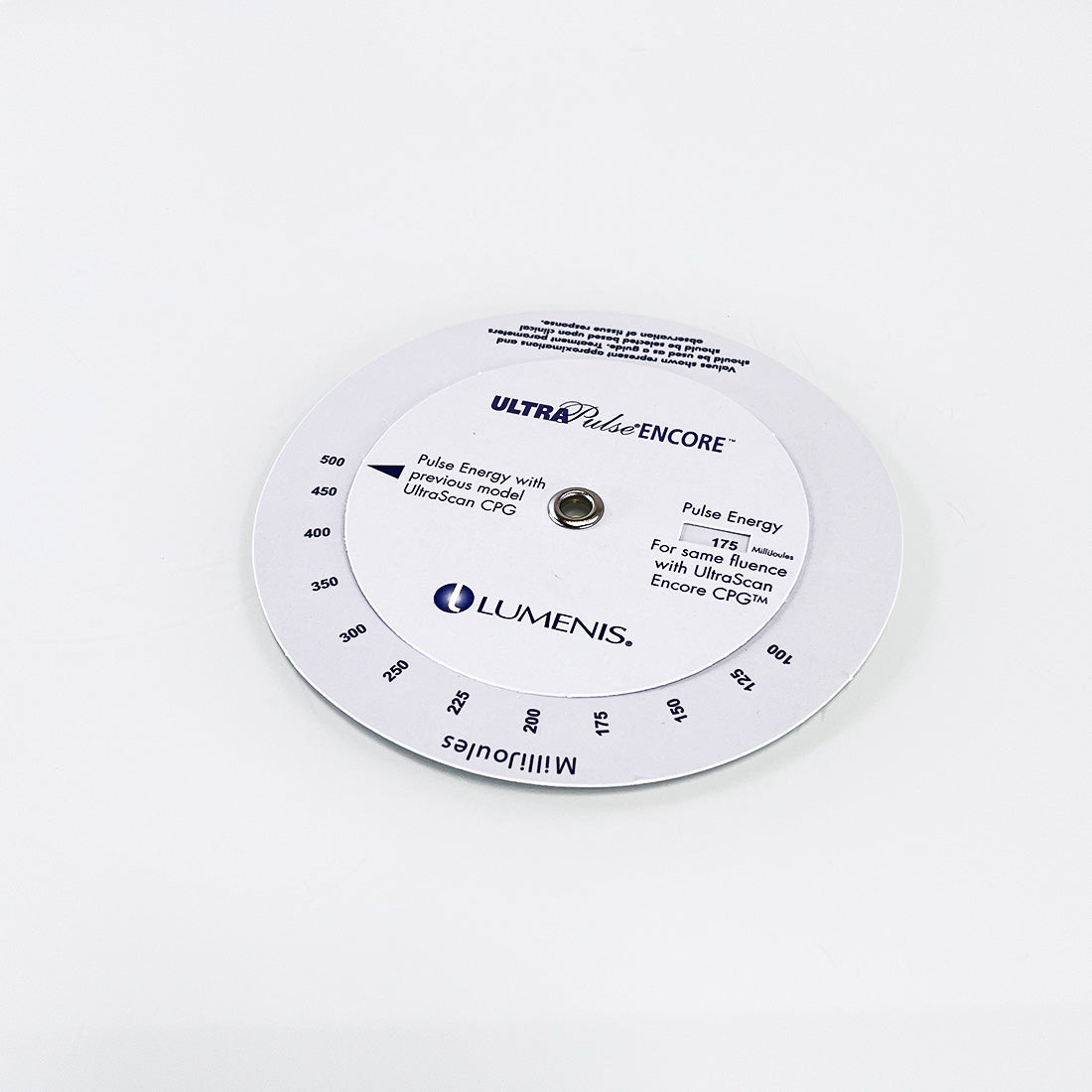 LUMENIS ULTRA Pulse ENCORE Energy Conversion Guide UltraScan 0641-912-01 REV B