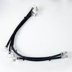 Palomar ICON Laser Water Line Hose Cooling Assembly Black Tubing Back Reverse