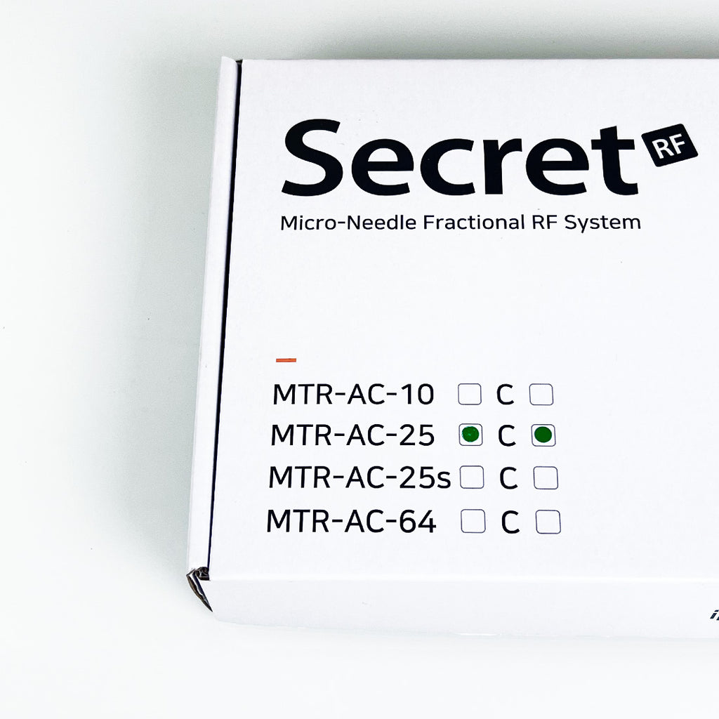 ilooda SecretRF Microneedle Tips 25 Pin Semi-Insulated MTR-AC-C-25, Set of 10