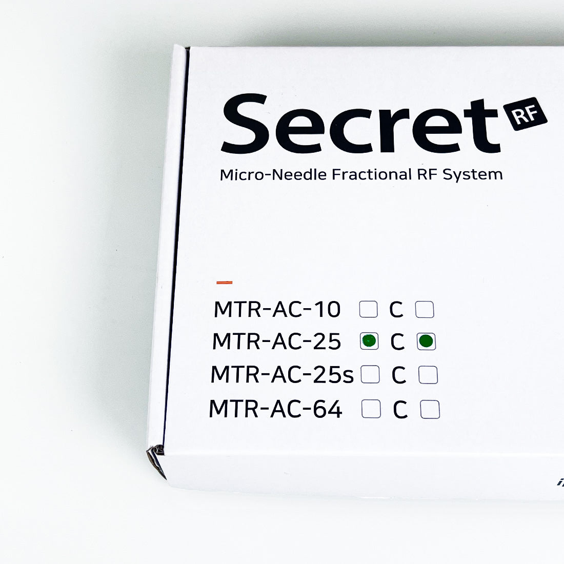ilooda SecretRF Microneedle Tips 25 Pin Semi-Insulated MTR-AC-C-25, Set of 10