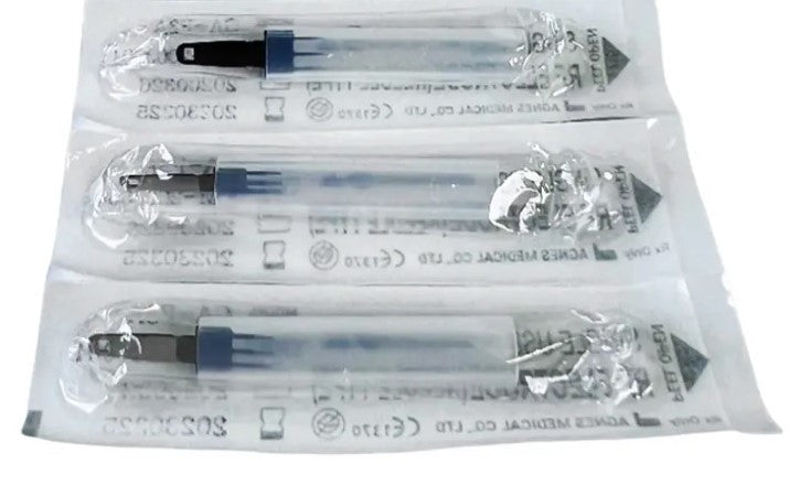 AGNES Medical RF Electrode Needle Type Model GA-F3A Micro-Insulated Tips EXP2023 x3