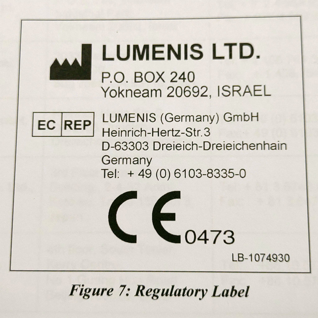 LUMENIS, Universal IPL Handpiece Manual for M22 Aesthetic System, Calibration of Device and Instructions, PB-1092870, Rev. B