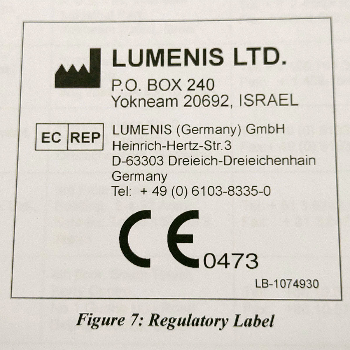 LUMENIS, Universal IPL Handpiece Manual for M22 Aesthetic System, Calibration of Device and Instructions, PB-1092870, Rev. B