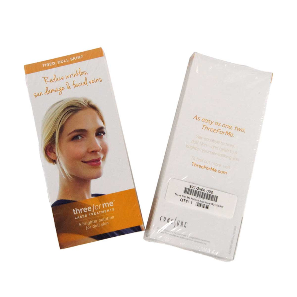 Cynosure Icon 1540 Marketing Kit Three For Me Laser Treatments Office Material