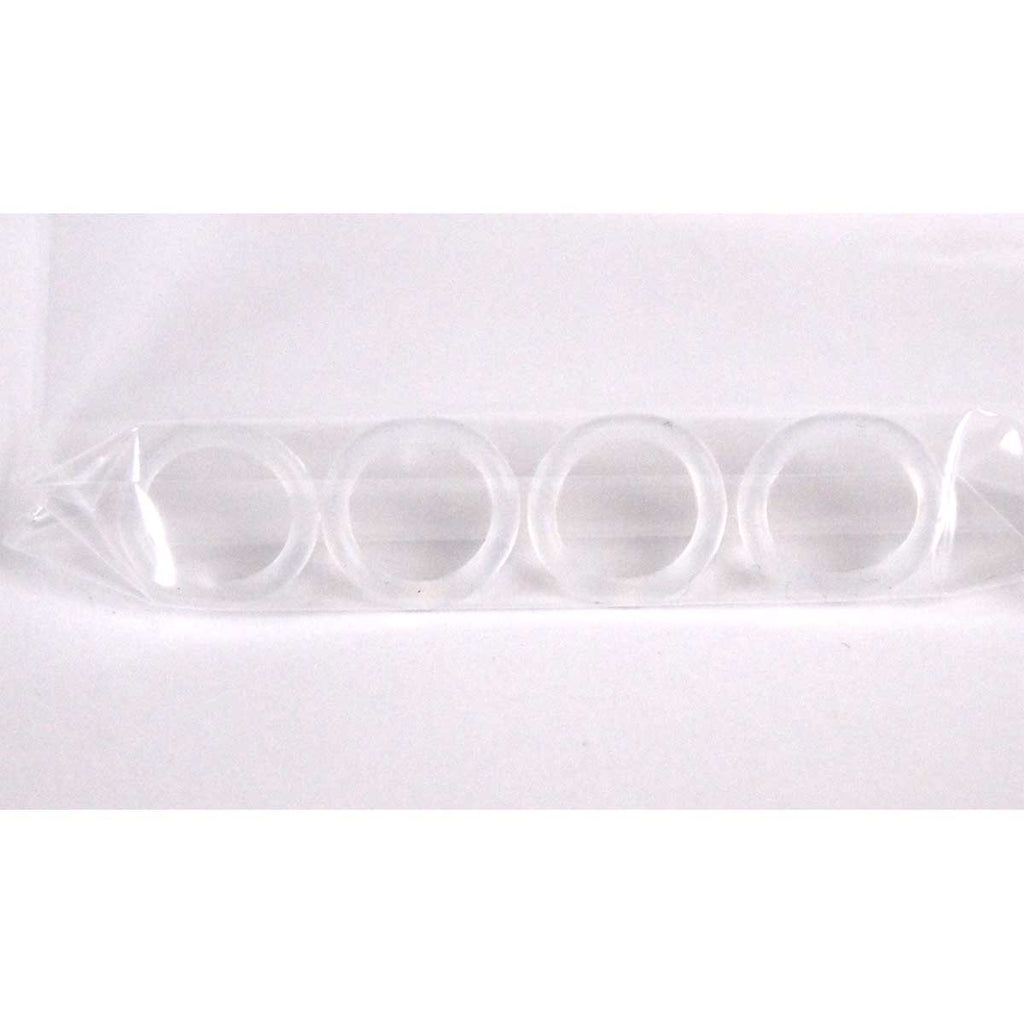 Candela Gentle Series Flash Lamp O-Rings - Set of 4 Clear ORings