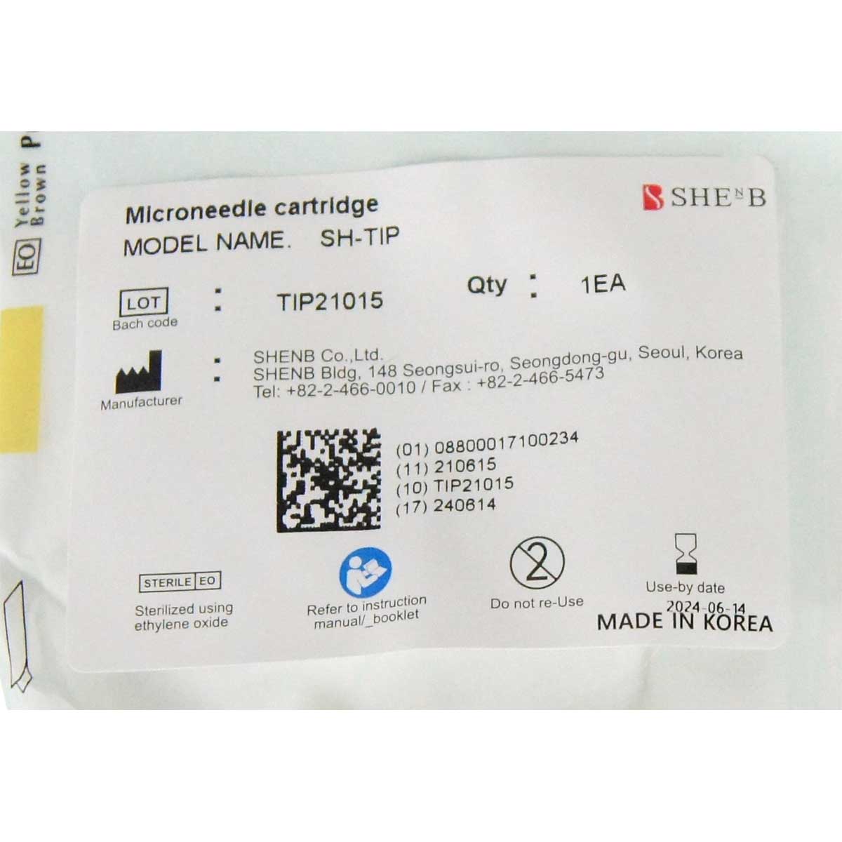 Vivace ShenB Cartessa Non-Core Aesthetic SH-TIP 36 Pin Microneedle Head EXP2024