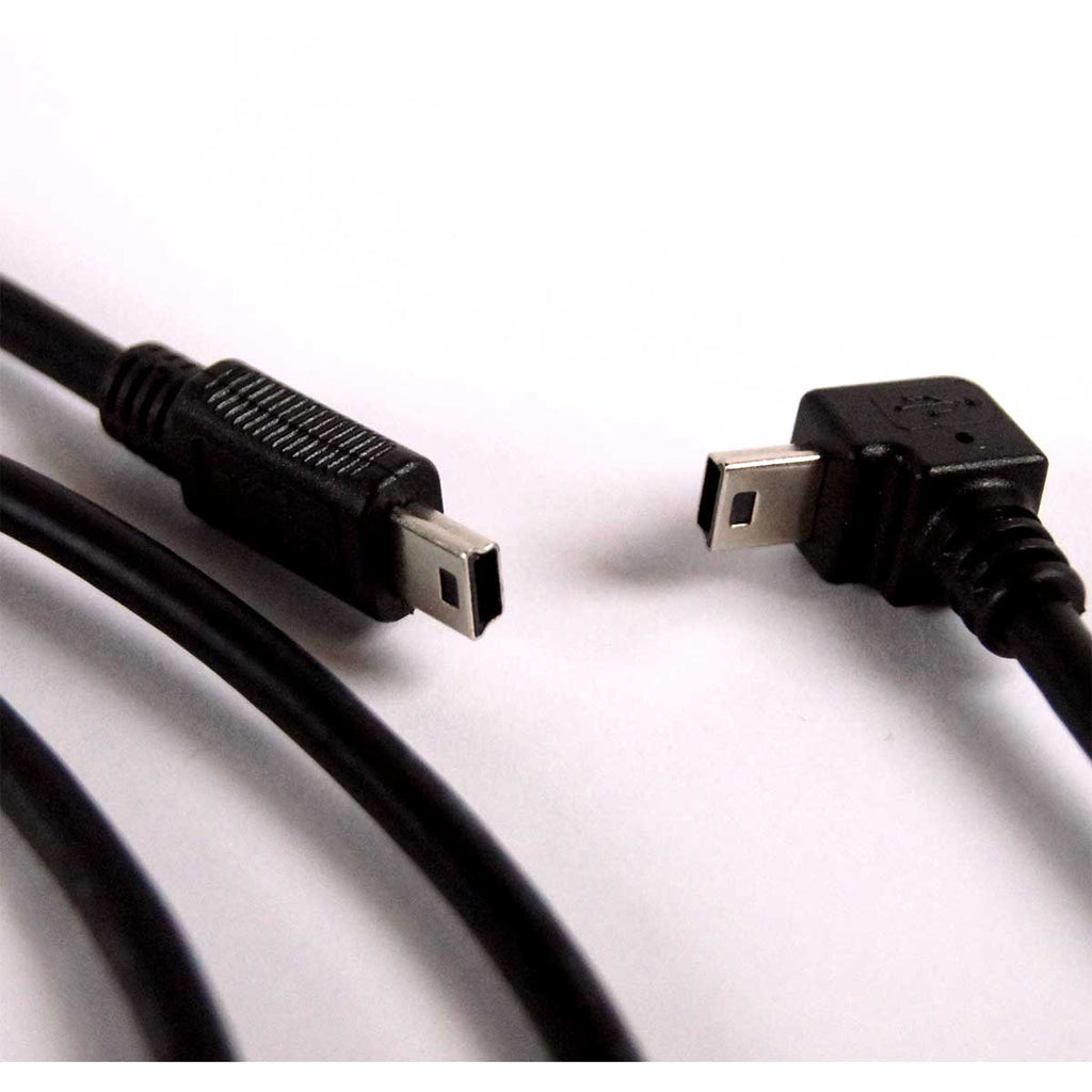 Cynosure RevLite L-Com Custom Mini-B5 USB Straight to Down Angle Male 6.5ft ROHS