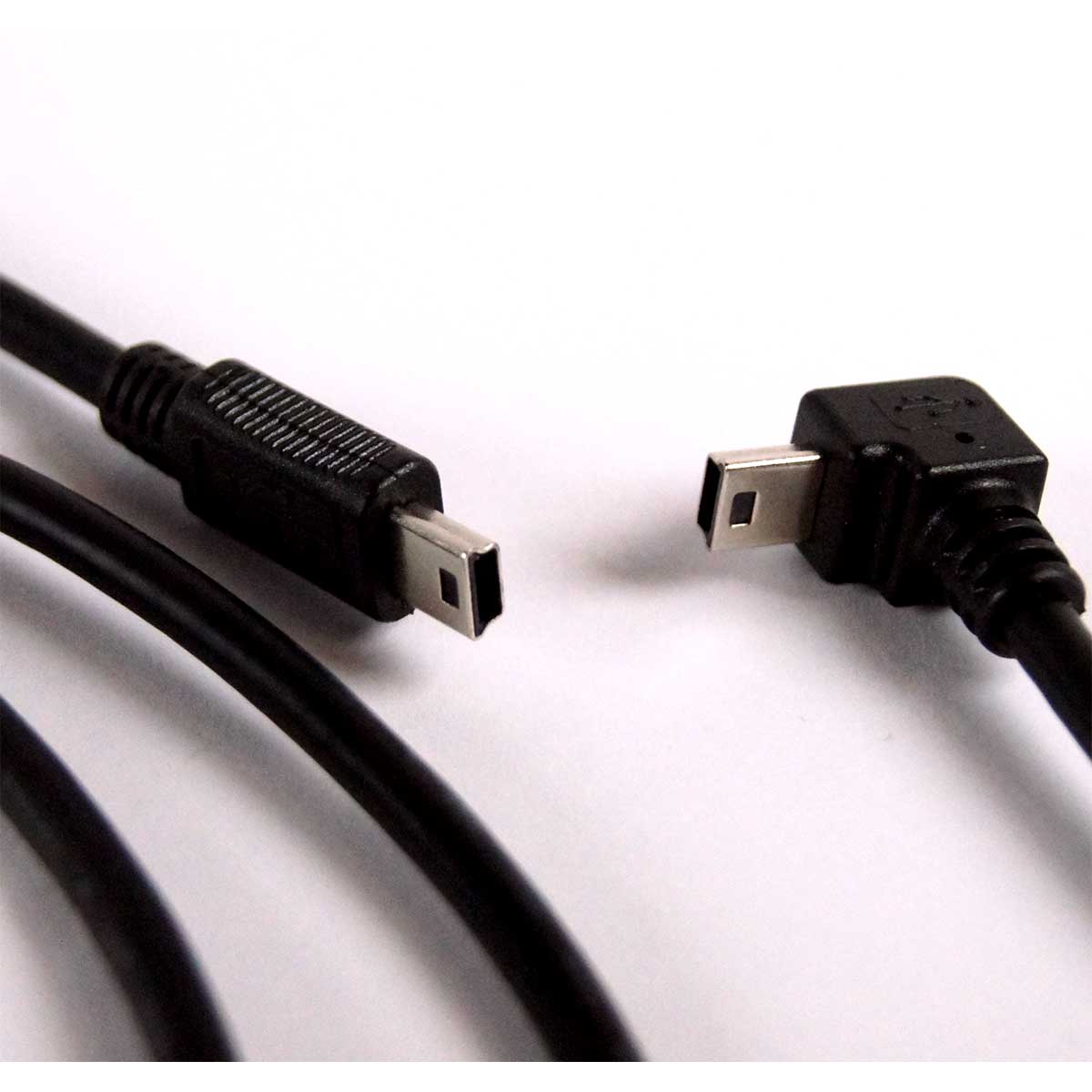 Cynosure RevLite L-Com Custom Mini-B5 USB Straight to Down Angle Male 6.5ft ROHS