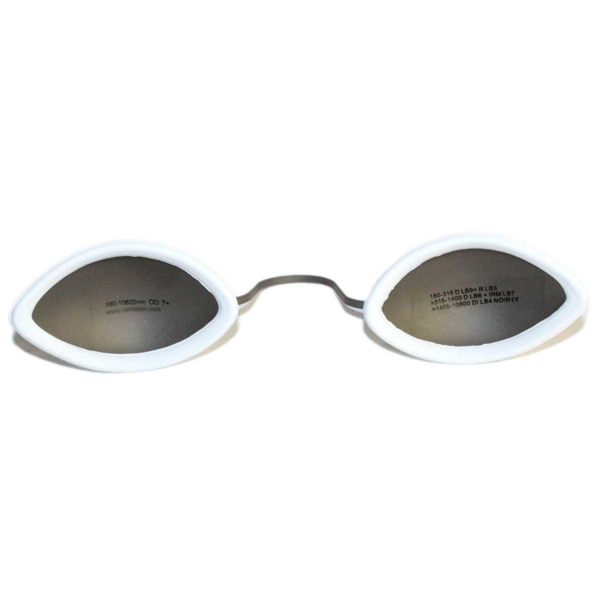 Lumenis Laser Patient PPE Safety Protective Silicone Liners on Metal Eye Shields