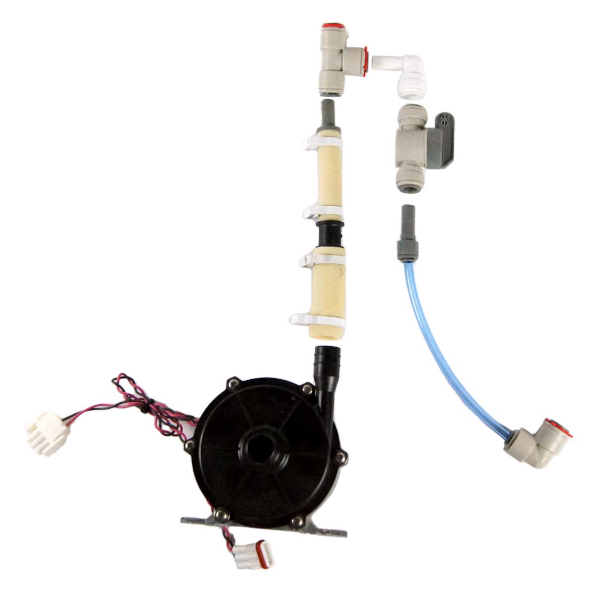 Cynosure SculpSure Laser Inline Flow Coolant Direct Drive Pump & Connector Parts
