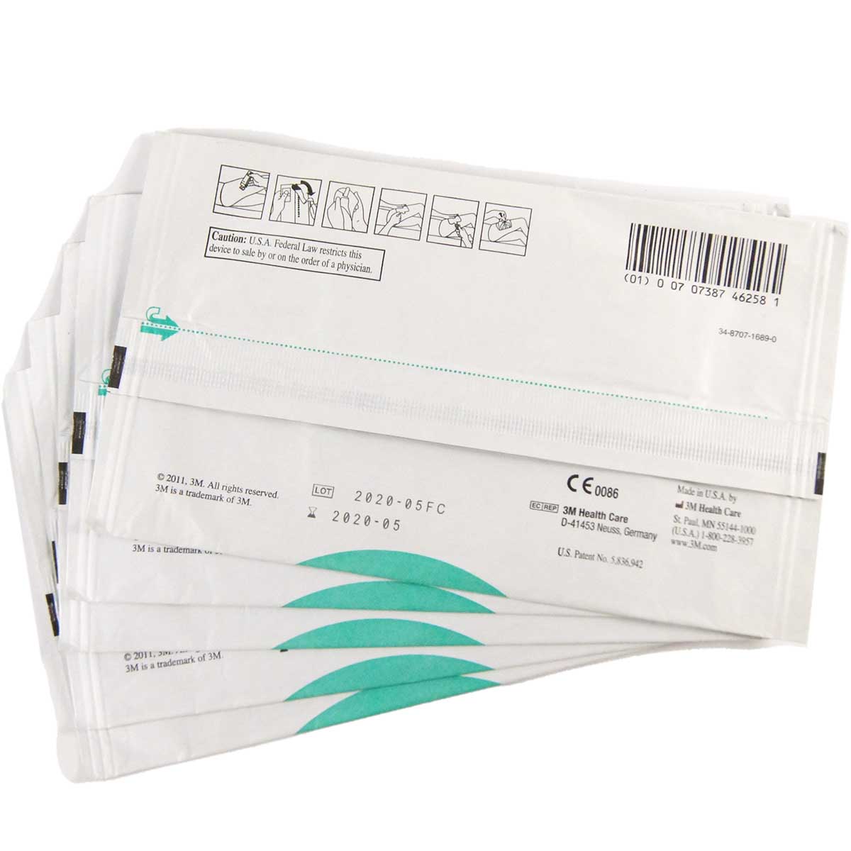 Viveve Disposable Electrosurgical RF Grounding Pad 9160 EXP-5/20 VIVRP01 5-Pack