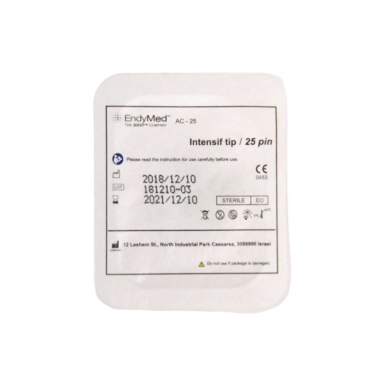 EndyMed 3DEEP Intensif RF 25-Pin Microneedle Tip EXP2021 Training Use Single-PK