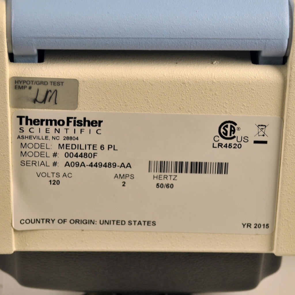 Thermo Scientific IEC Medilite 6 PL Microcentrifuge 004480F Micro Centrifuge