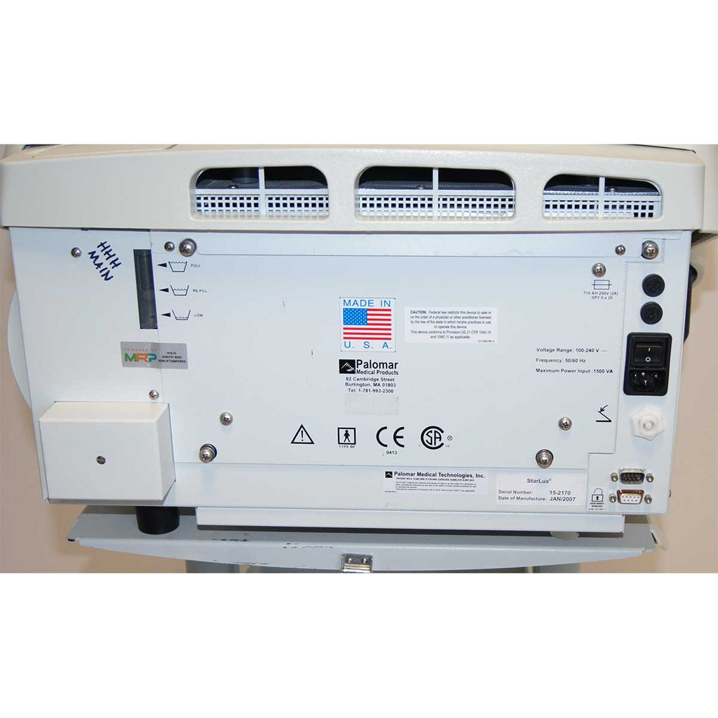 Palomar StarLux 300 IPL Aesthetic System with Cart Lux 2007 LuxRs LuxY LuxV